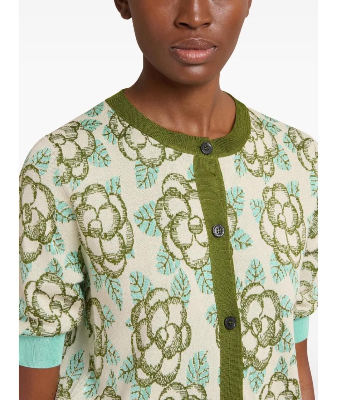 MARNI Мульти хлопковый кардиган, фото 5