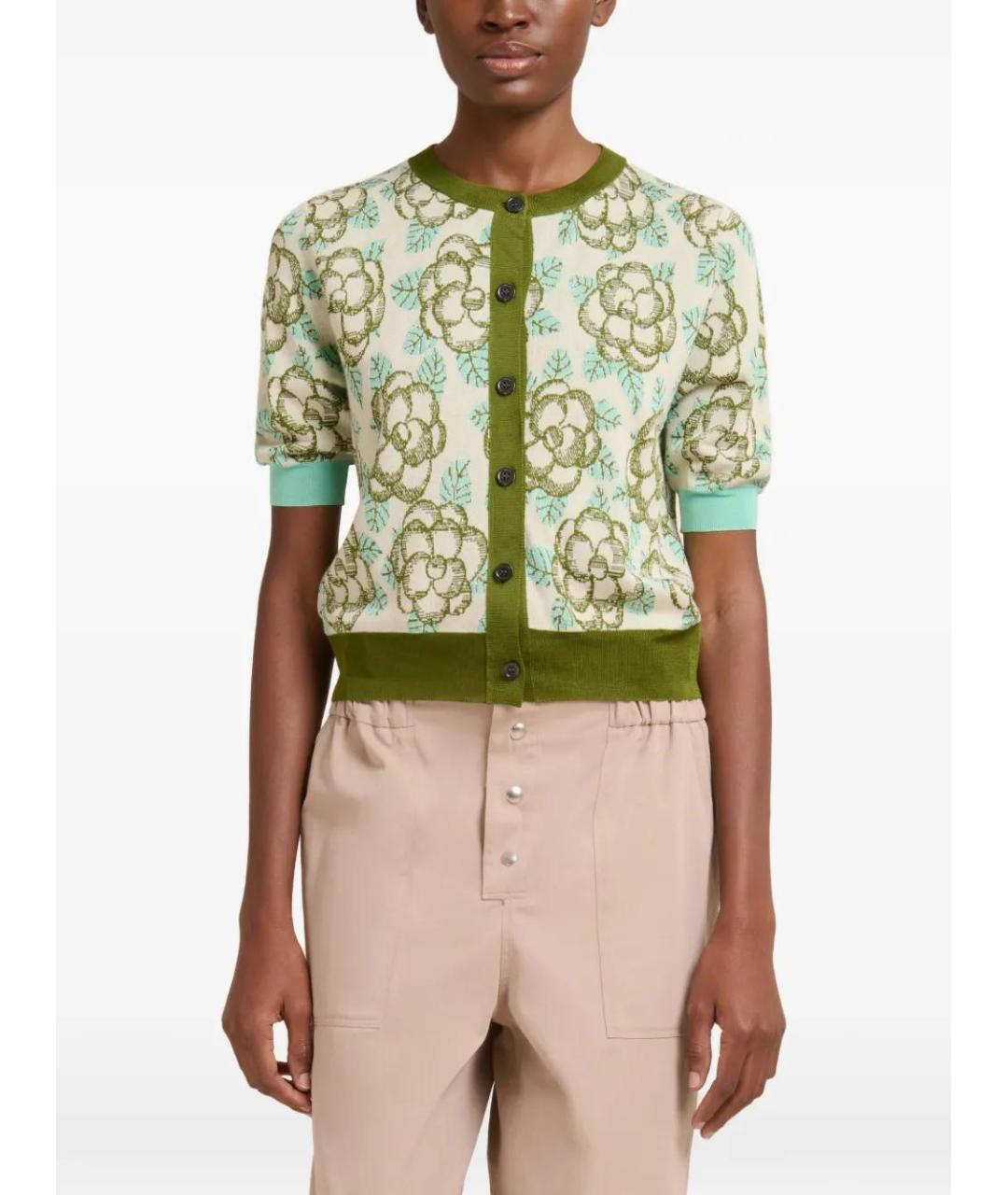 MARNI Мульти хлопковый кардиган, фото 3