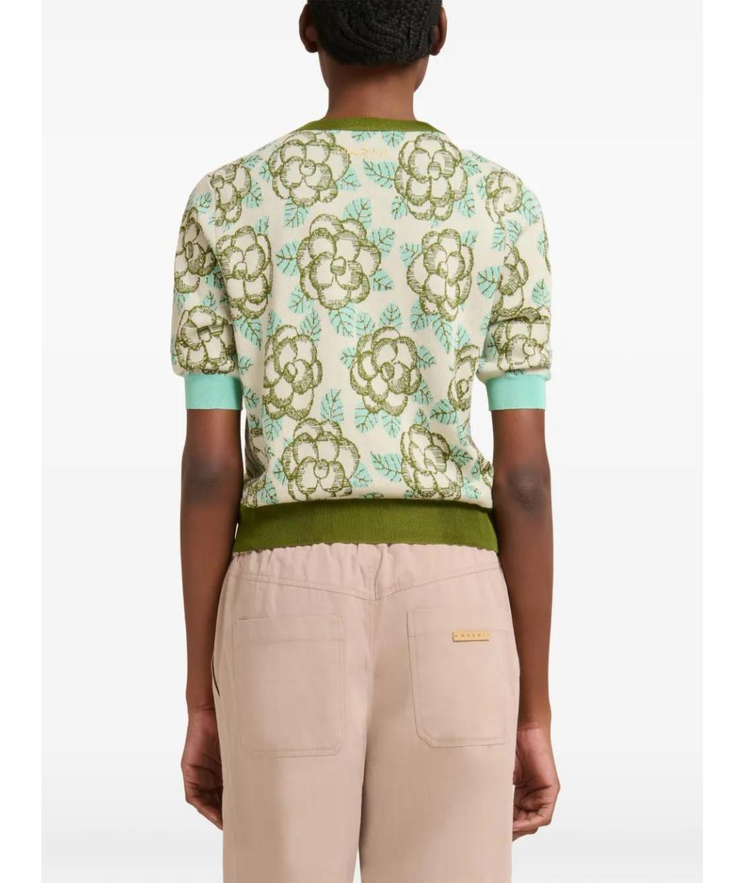 MARNI Мульти хлопковый кардиган, фото 4