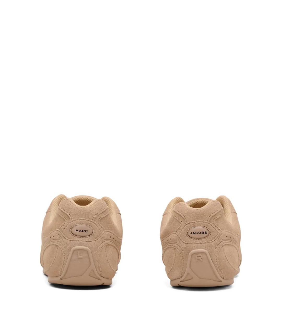 MARC JACOBS Бежевые замшевые кроссовки, фото 3