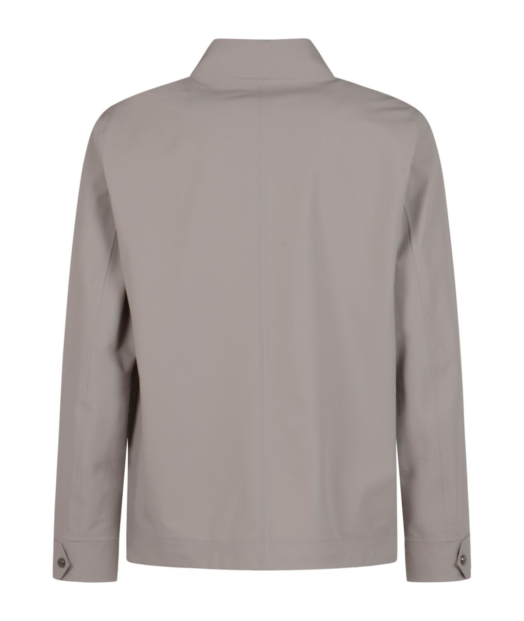 HERNO Серая кэжуал рубашка, фото 2