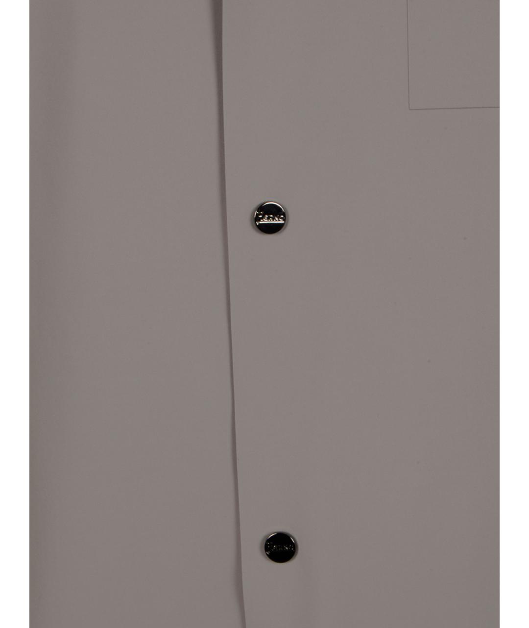 HERNO Серая кэжуал рубашка, фото 3