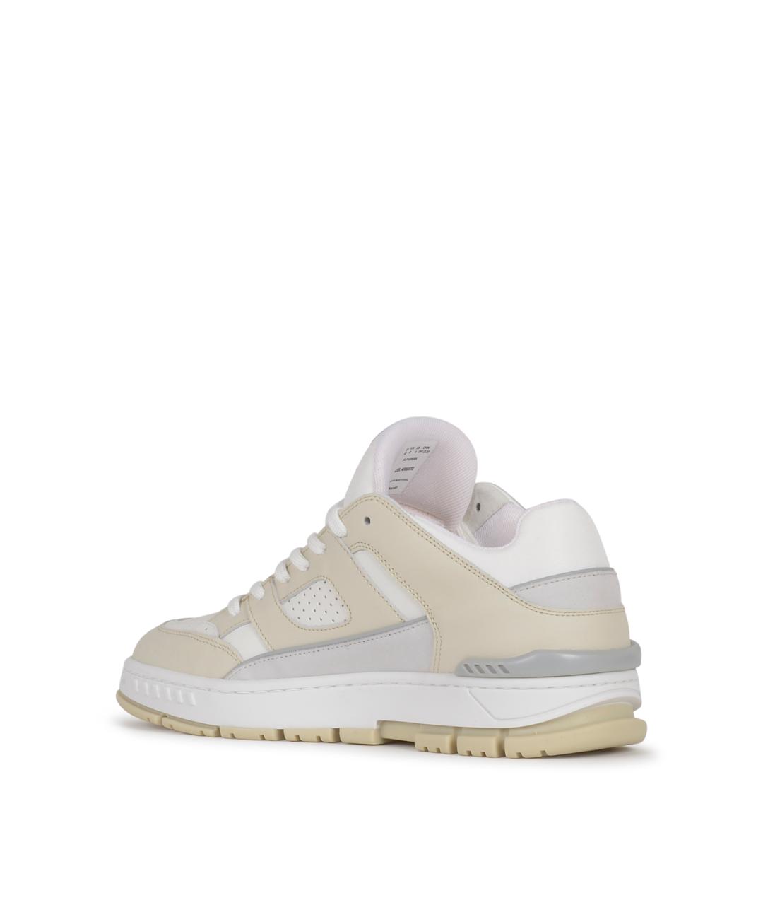 AXEL ARIGATO Бежевые кожаные низкие кроссовки / кеды, фото 2