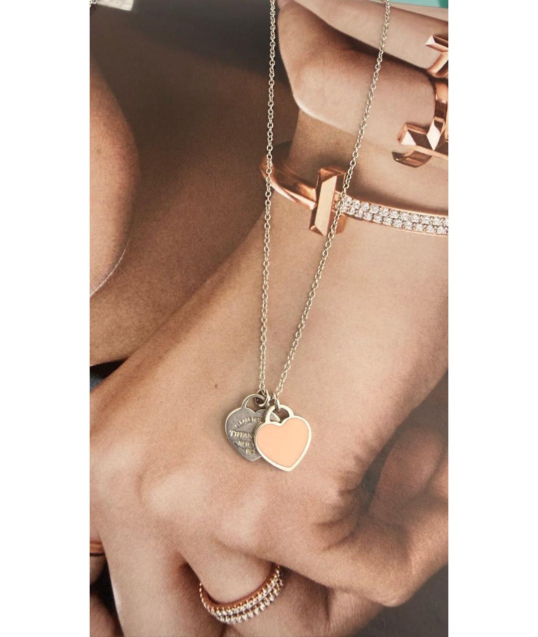 TIFFANY&CO Серебряное серебряное колье, фото 3