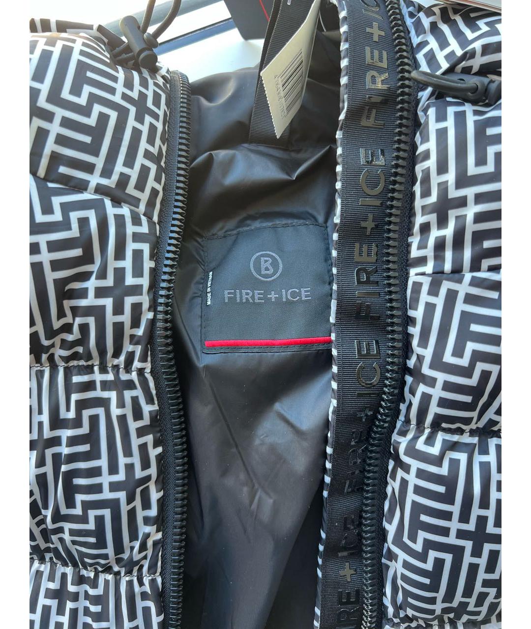 BOGNER Черный полиамидовый пуховик, фото 7