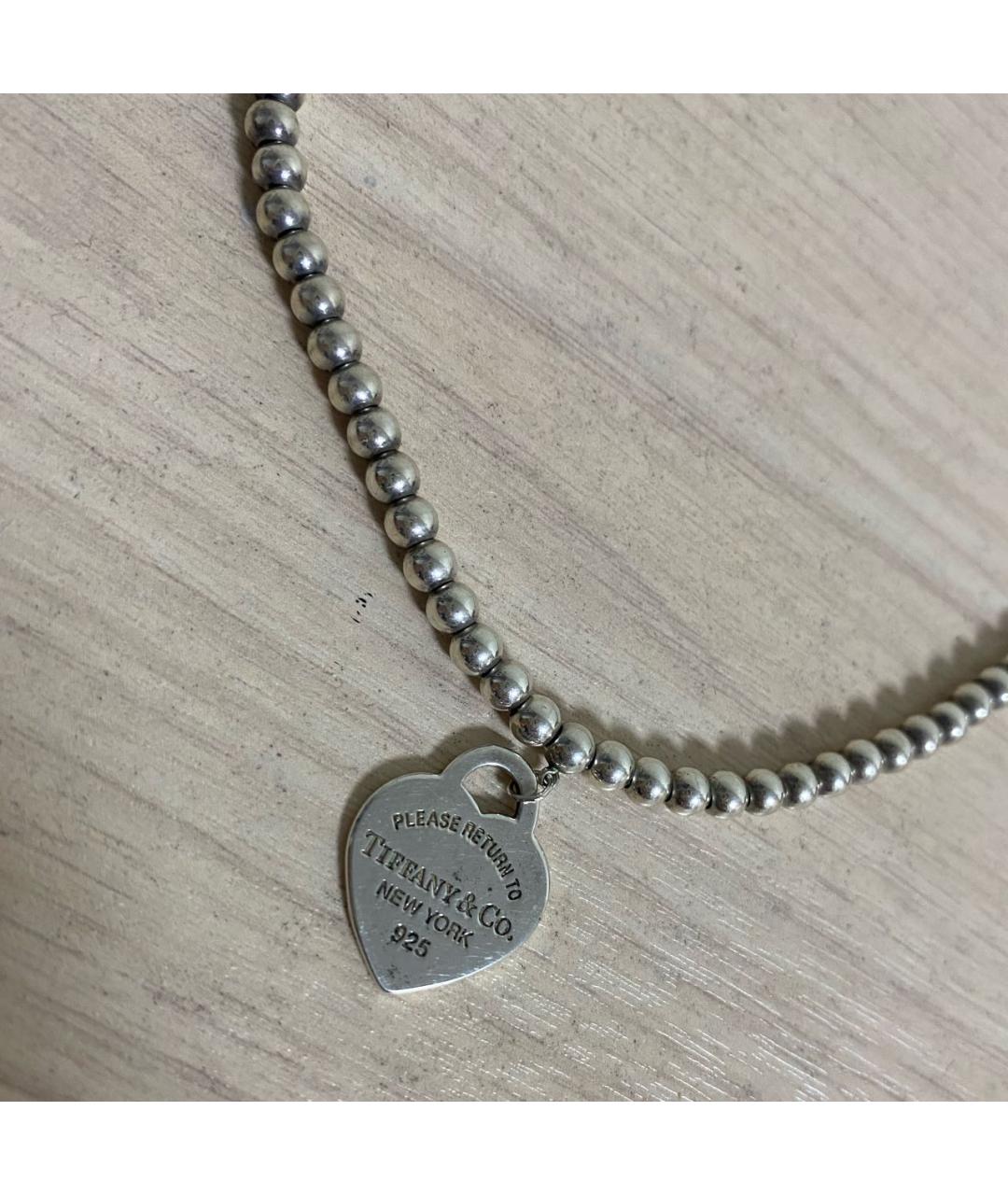 TIFFANY&CO Серебряное серебряное колье, фото 2