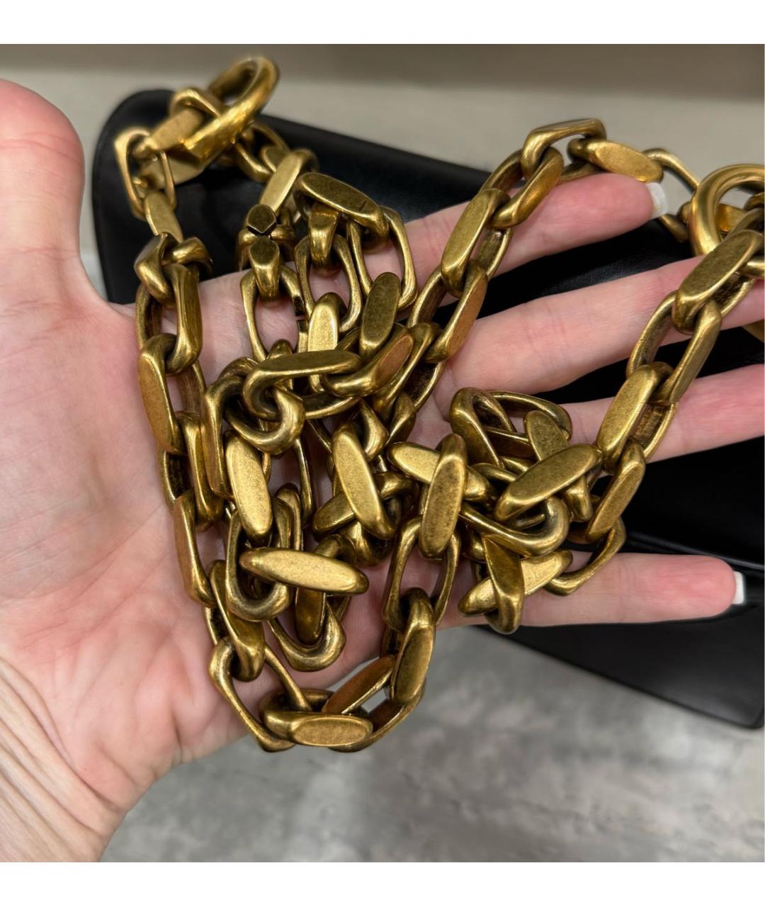 CHRISTIAN DIOR Черная кожаная сумка через плечо, фото 5