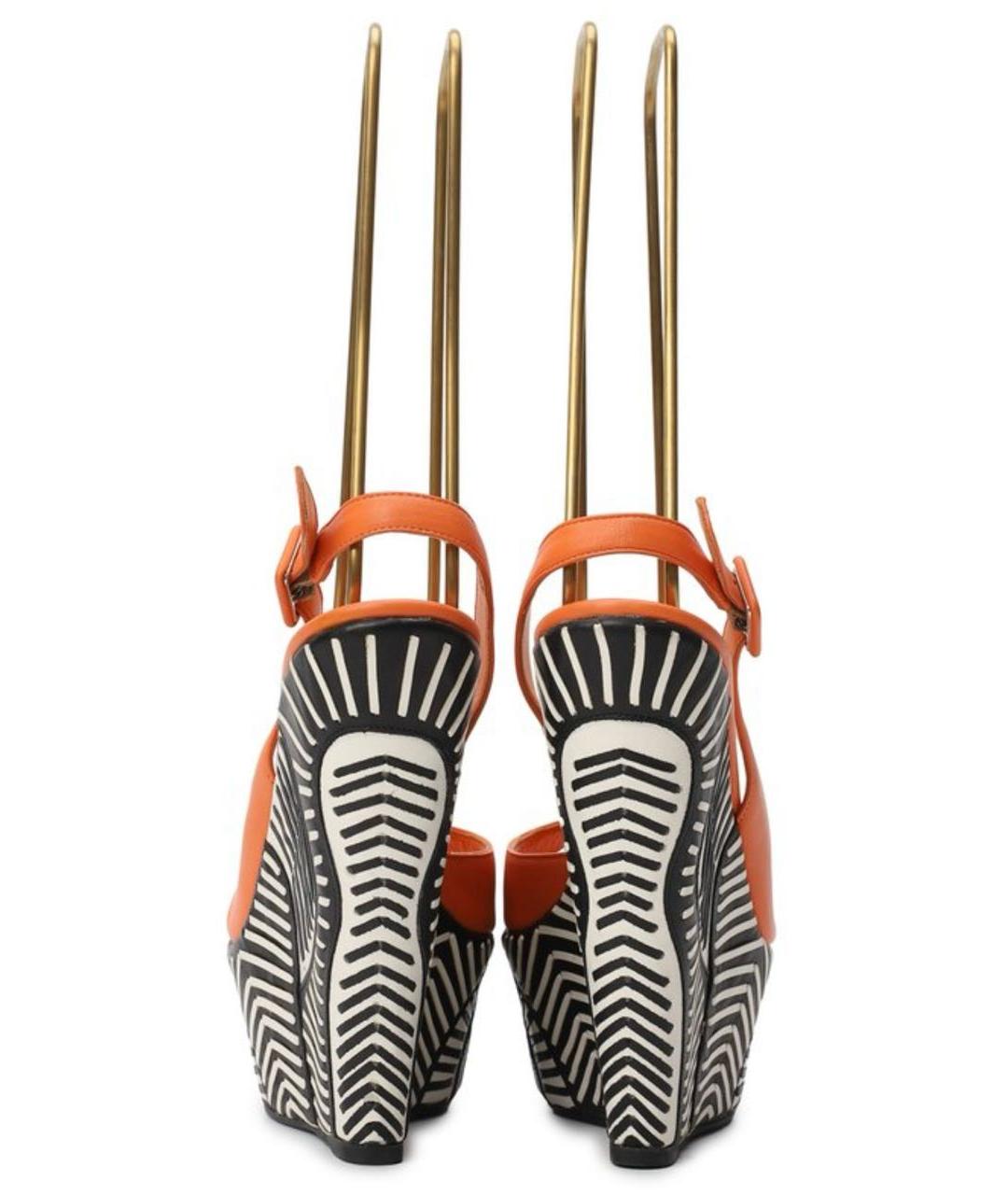 LE SILLA Оранжевое босоножки, фото 3