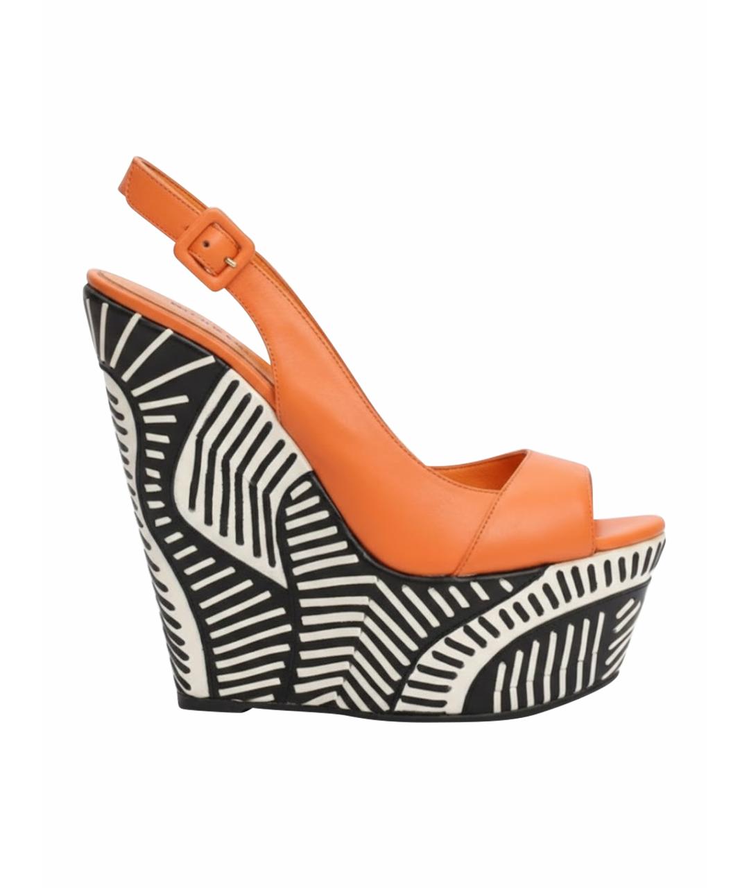 LE SILLA Оранжевое босоножки, фото 1
