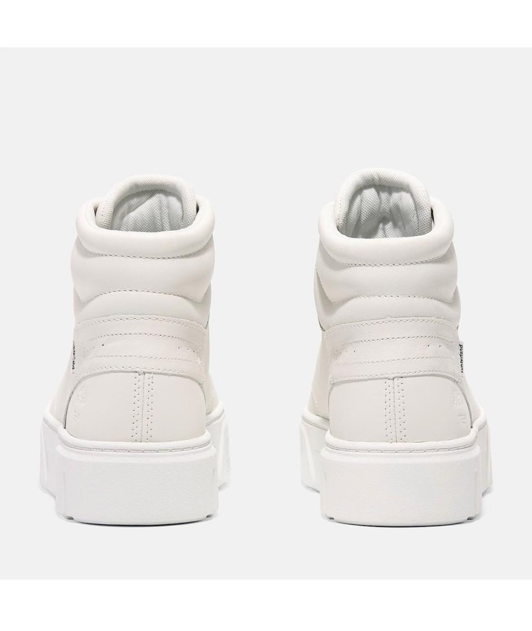 TIMBERLAND Белые кожаные ботинки, фото 5