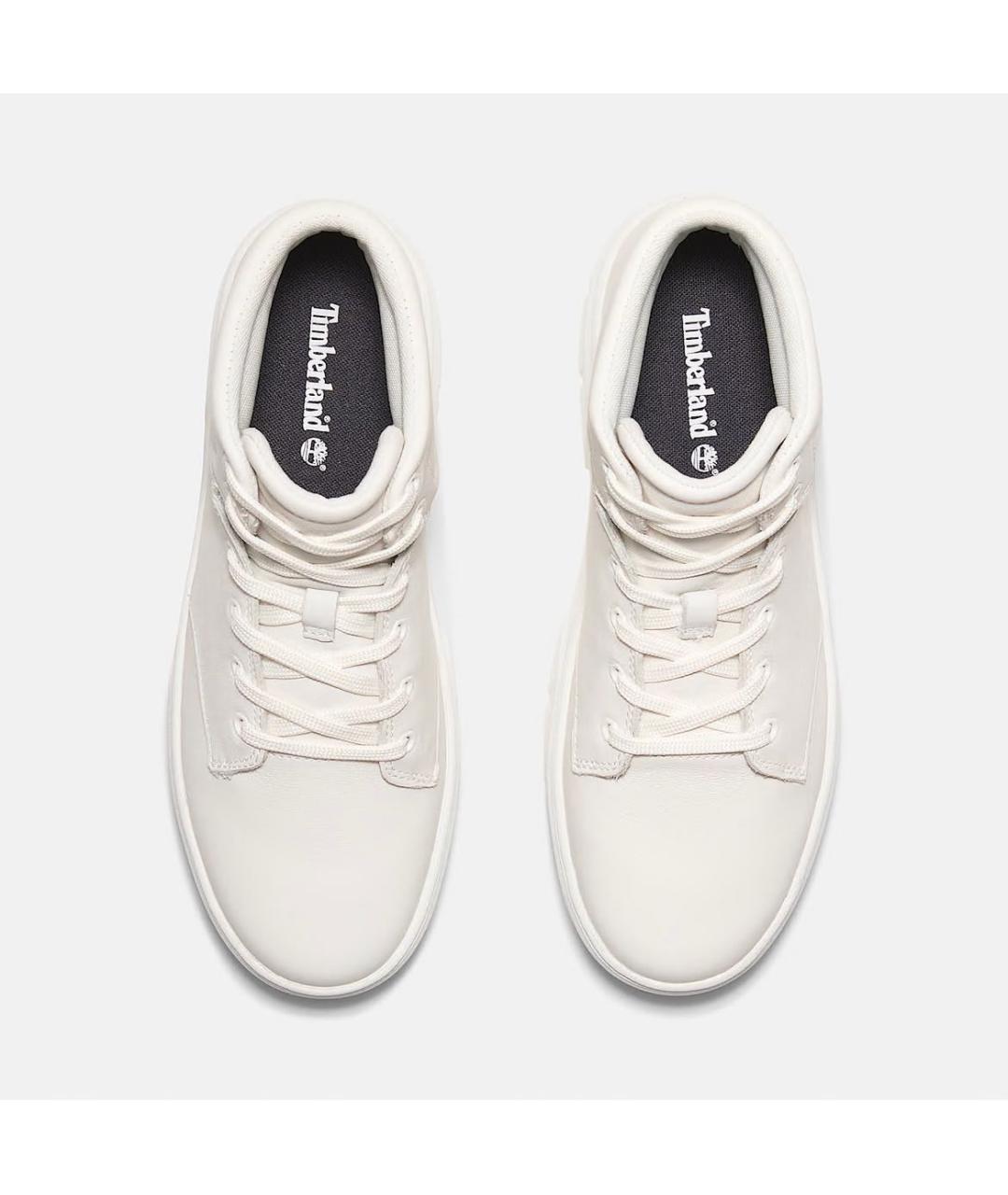 TIMBERLAND Белые кожаные ботинки, фото 4