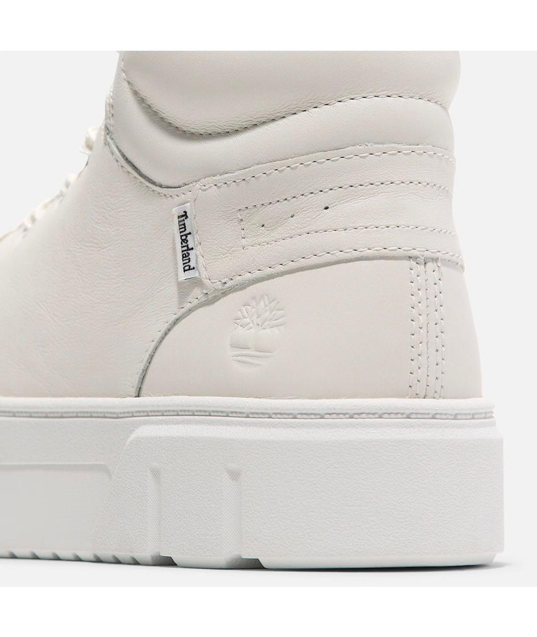 TIMBERLAND Белые кожаные ботинки, фото 6