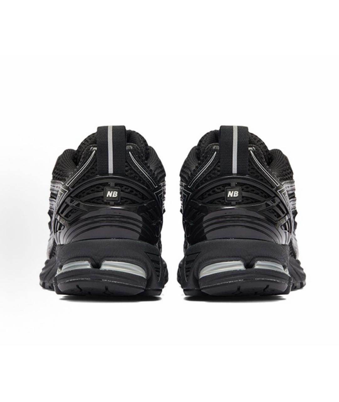 NEW BALANCE Черные текстильные низкие кроссовки / кеды, фото 4