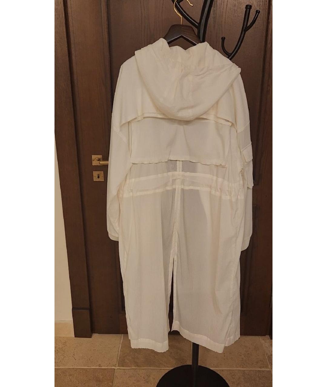 ALO YOGA Белая полиэстеровая спортивная куртка, фото 2