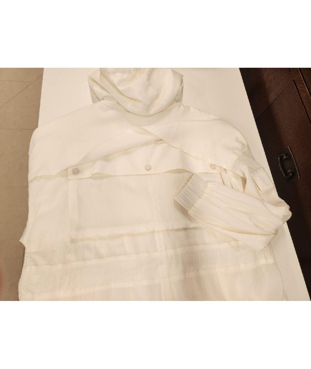 ALO YOGA Белая полиэстеровая спортивная куртка, фото 4