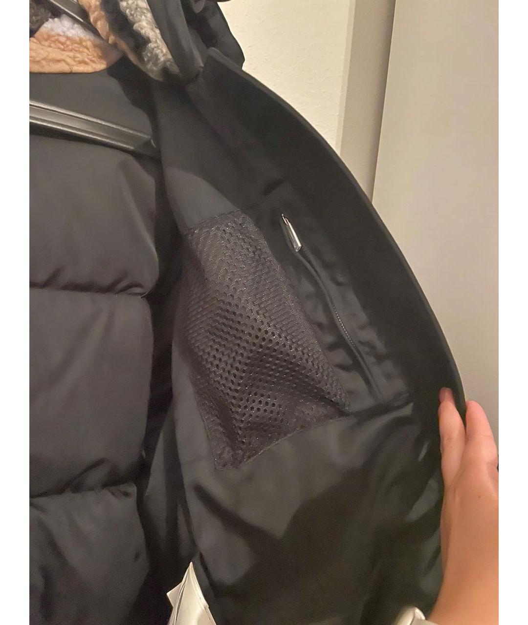 BURBERRY Черный пуховик, фото 6