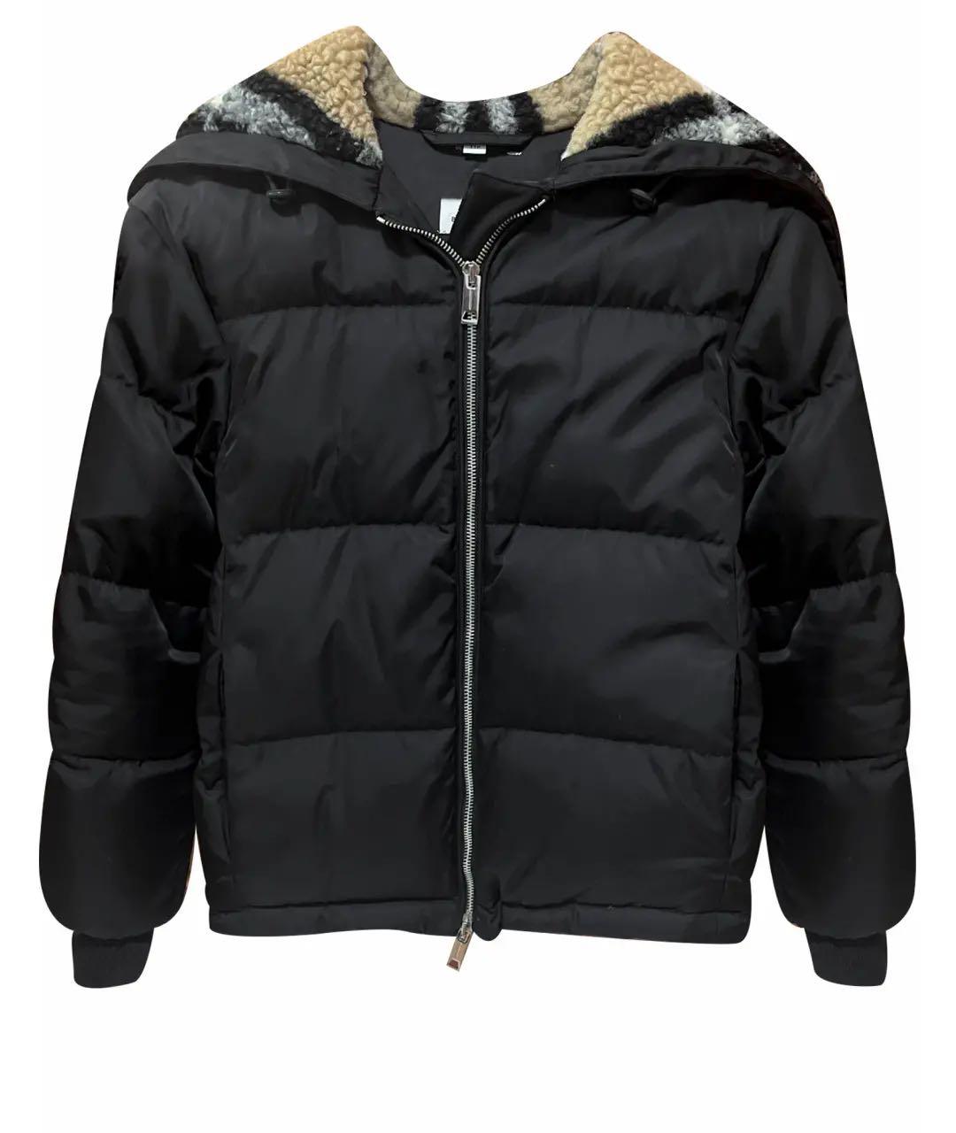 BURBERRY Черный пуховик, фото 1