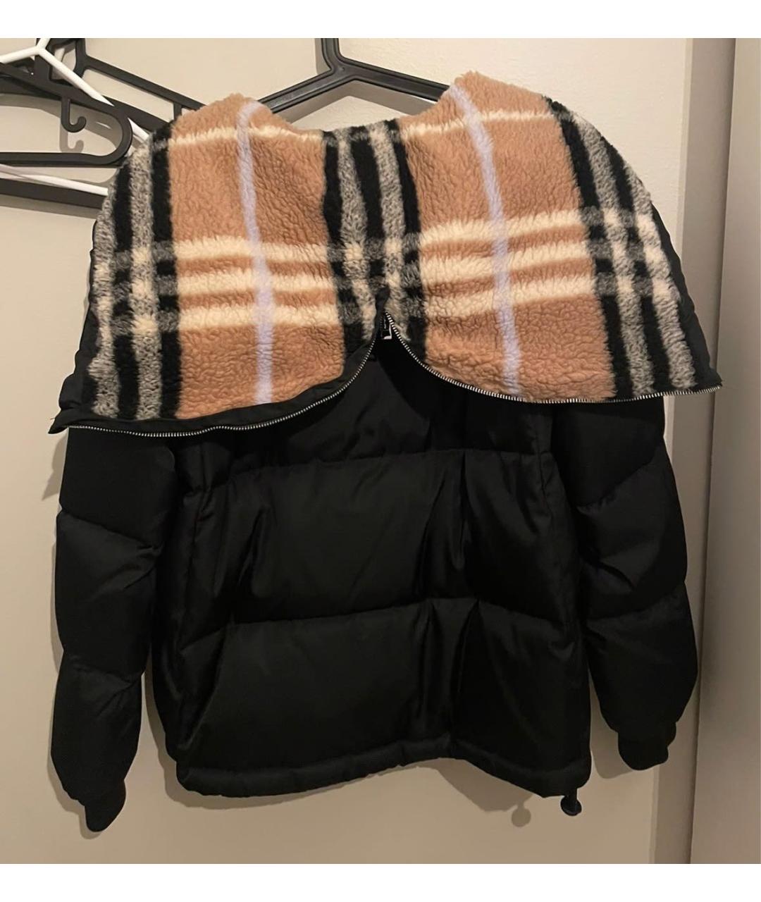 BURBERRY Черный пуховик, фото 3