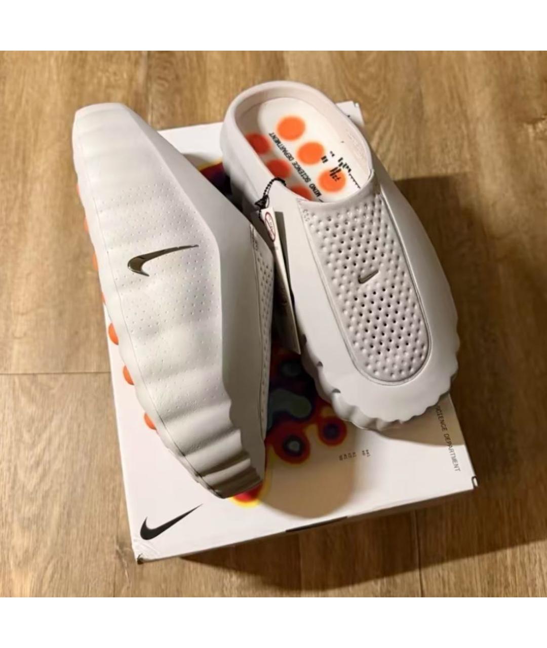 NIKE Серые резиновые сабо, фото 6