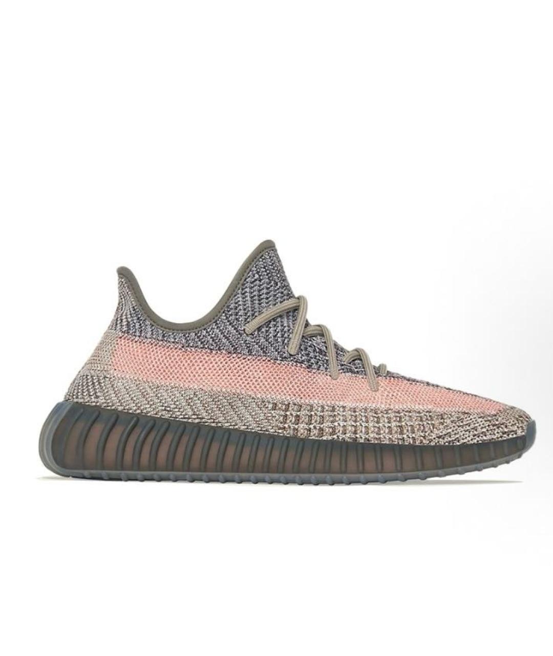 ADIDAS YEEZY Серые текстильные кроссовки, фото 6