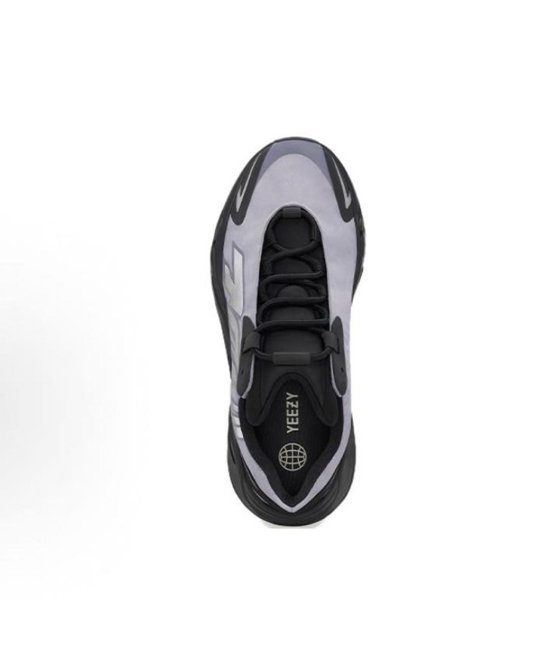 ADIDAS YEEZY Серые текстильные кроссовки, фото 4