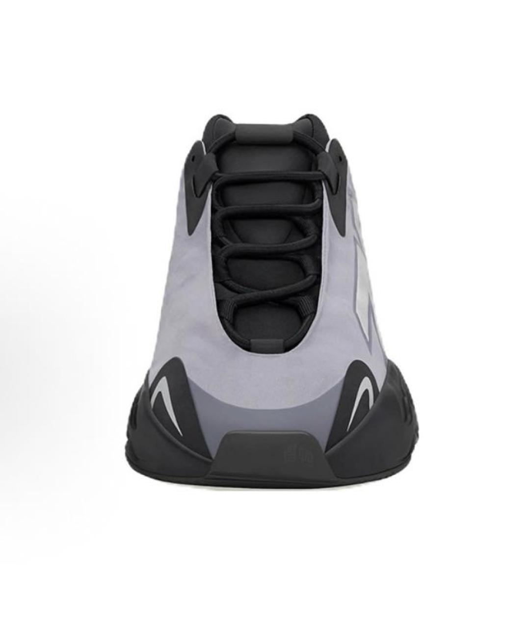 ADIDAS YEEZY Серые текстильные кроссовки, фото 3