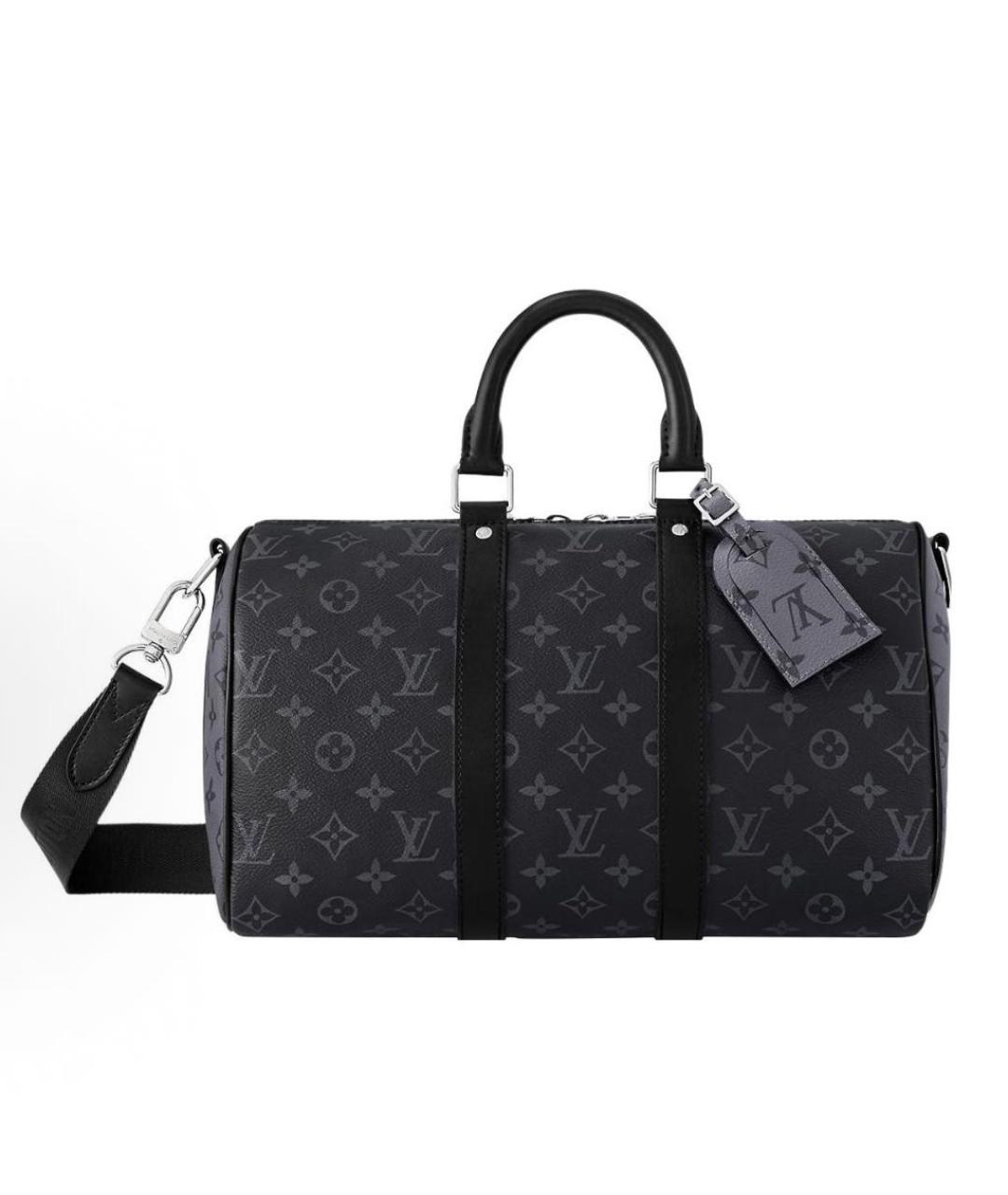 LOUIS VUITTON Черная сумка на плечо, фото 5