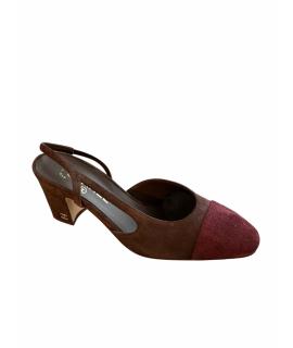 CHANEL Лодочки на низком каблуке