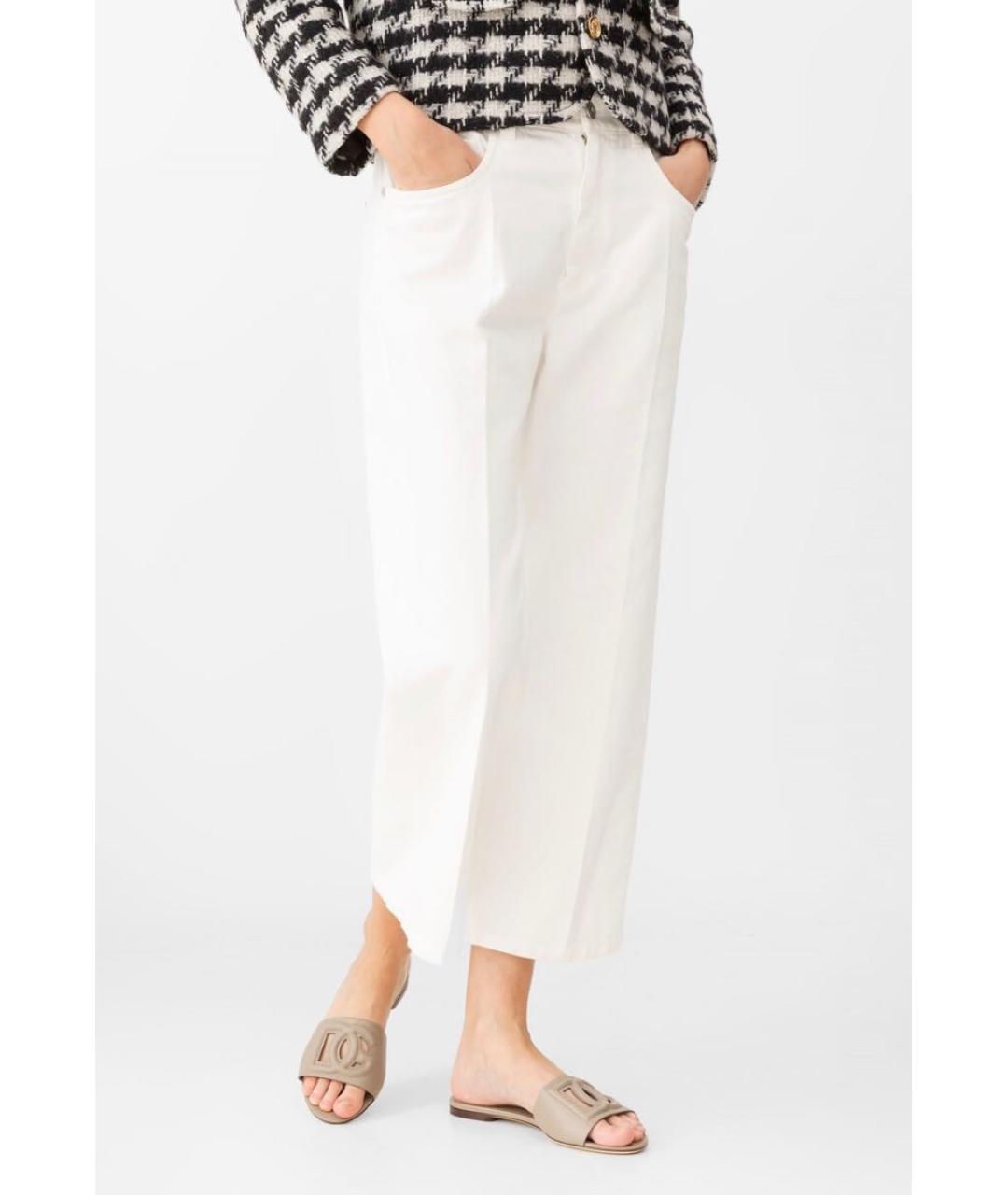 DOLCE&GABBANA Бежевые кожаные шлепанцы, фото 7