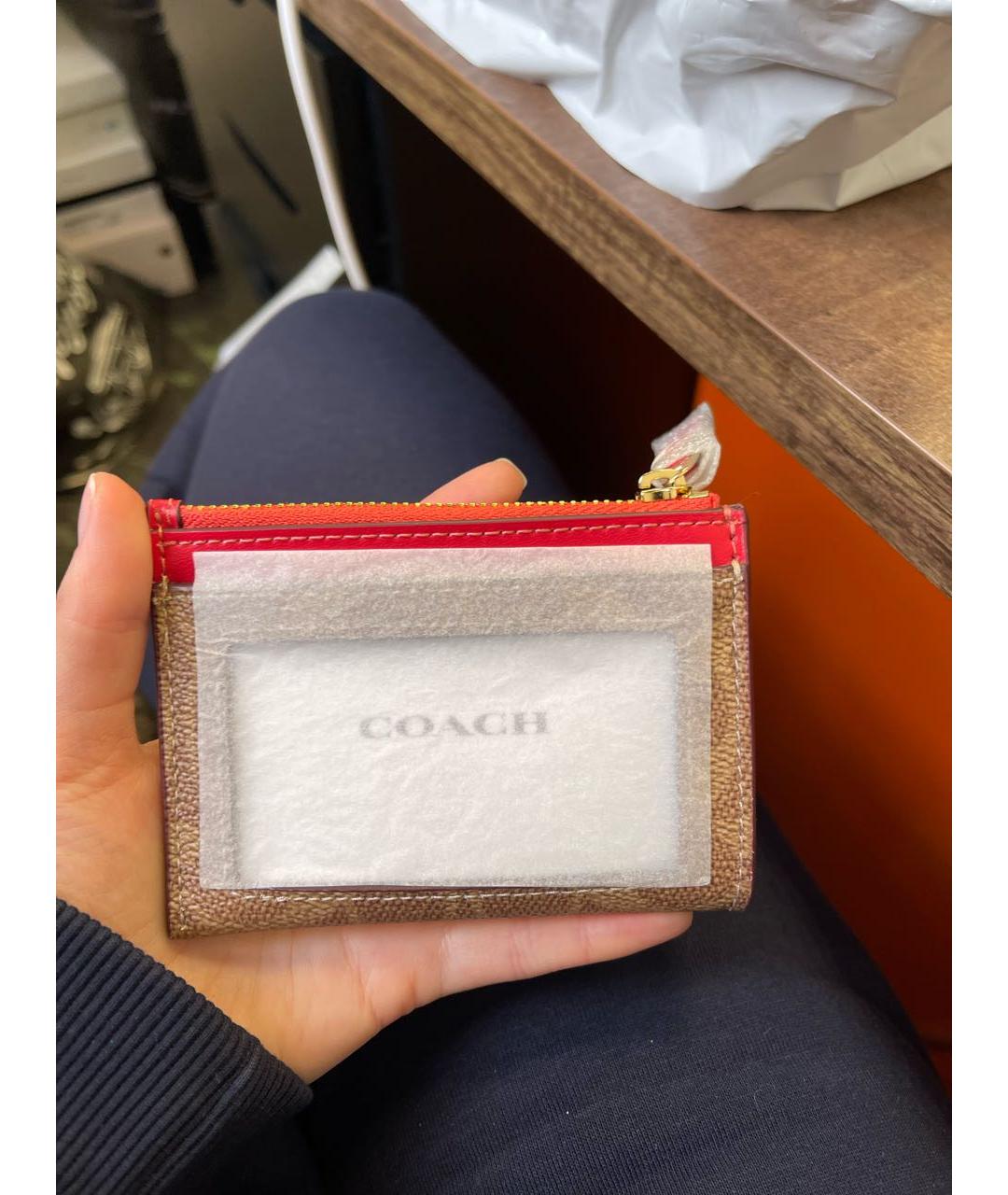 THEORY Коричневый кардхолдер, фото 3