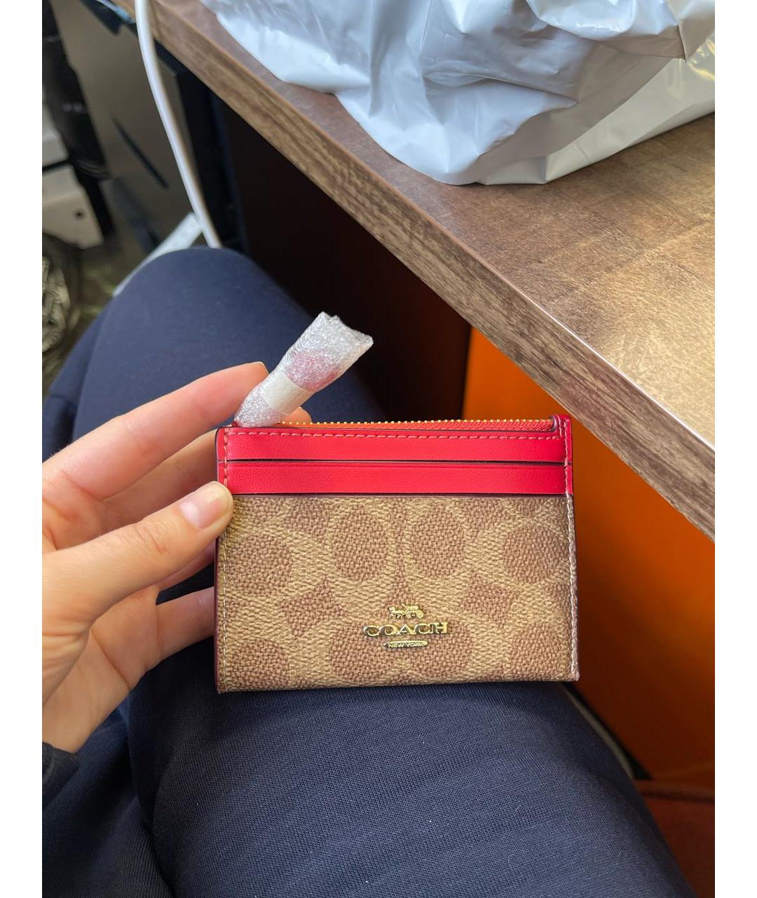 THEORY Коричневый кардхолдер, фото 2