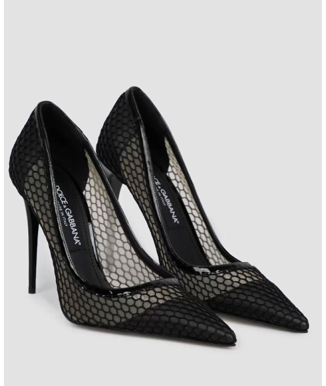 DOLCE&GABBANA Черные туфли, фото 2
