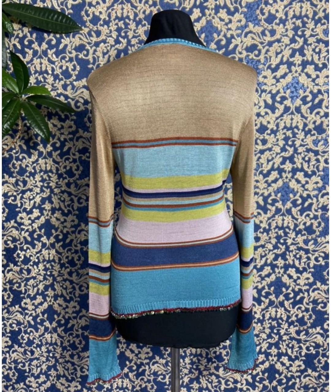 KENZO Мульти шелковый кардиган, фото 2