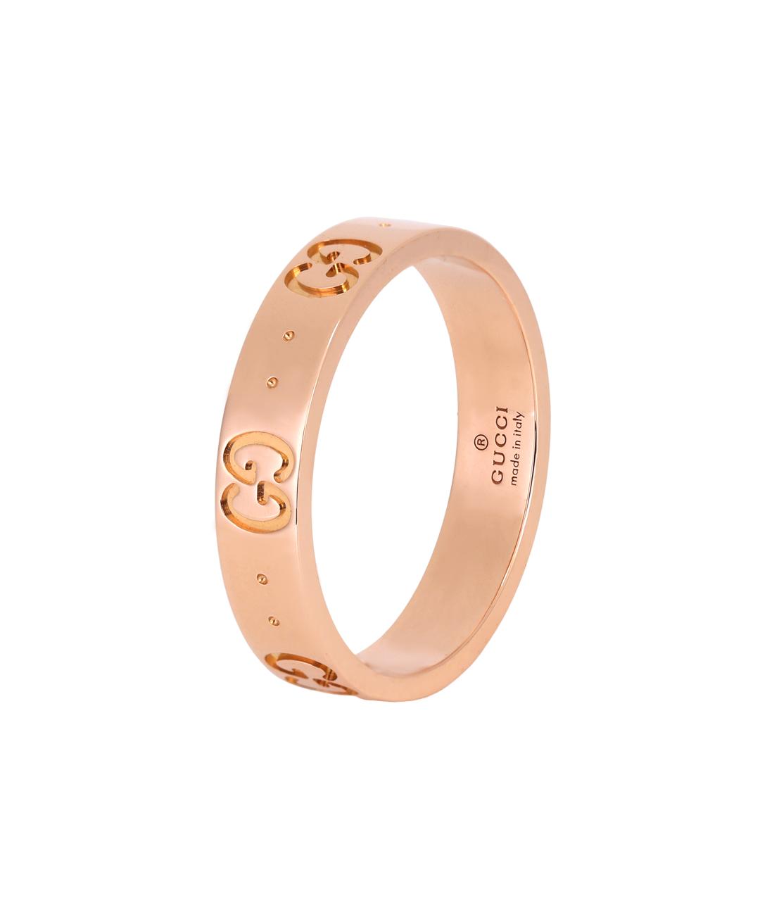 GUCCI Золотое кольцо из розового золота, фото 2