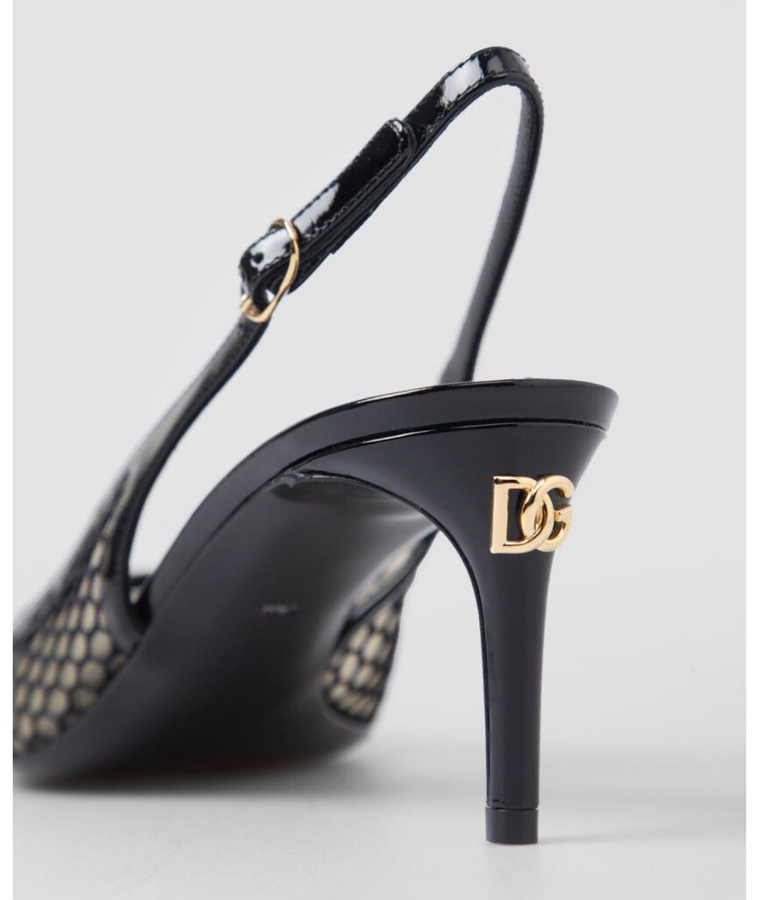 DOLCE&GABBANA Черные туфли, фото 5