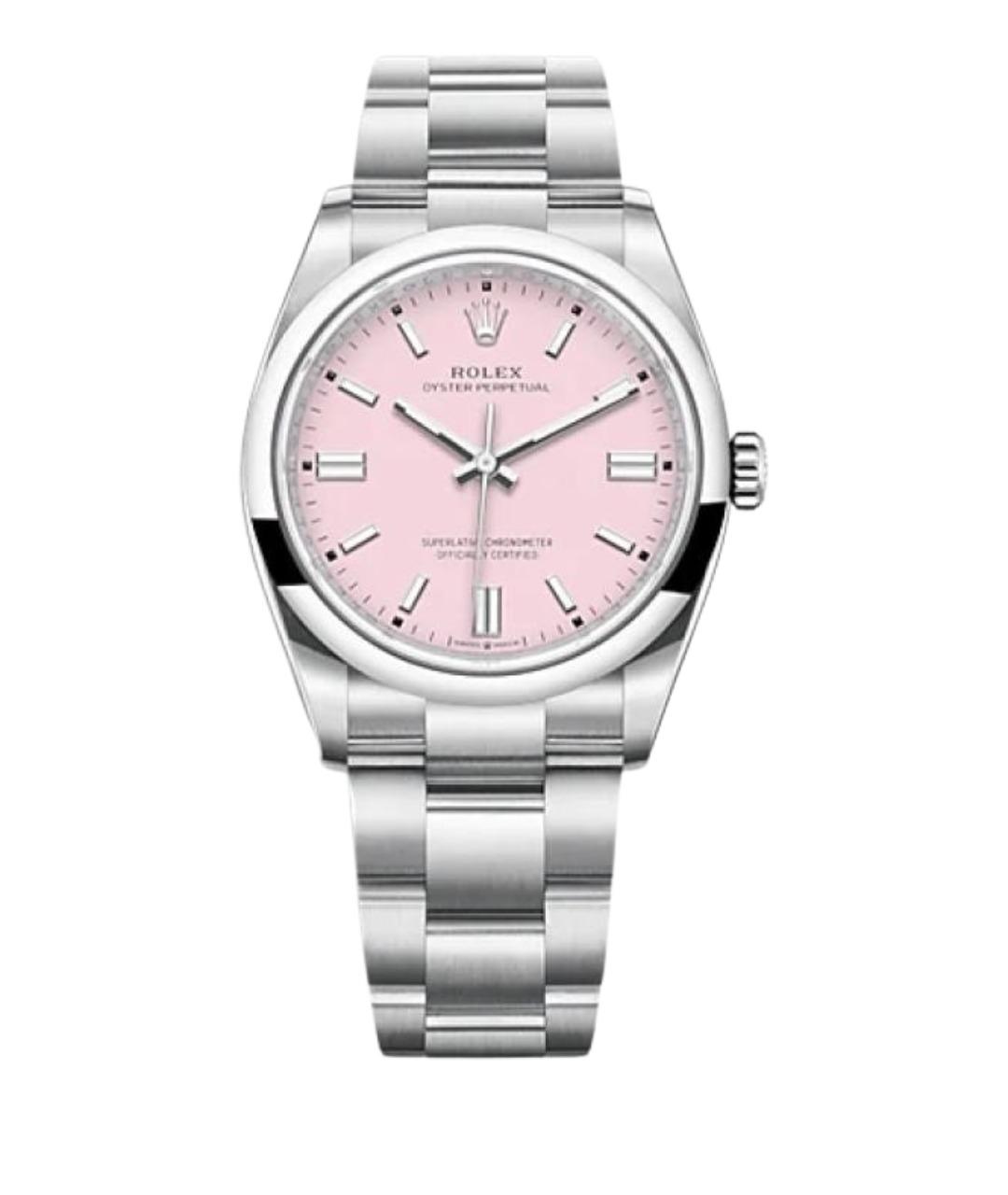 ROLEX Серебряные часы, фото 1