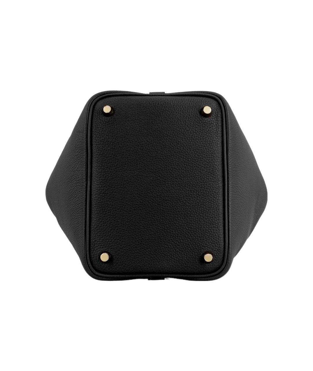 HERMES Серая кожаная сумка через плечо, фото 5