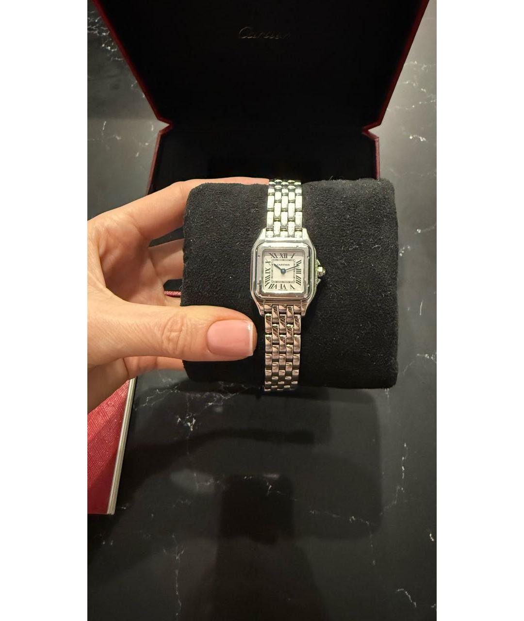 CARTIER Серебряные часы, фото 9