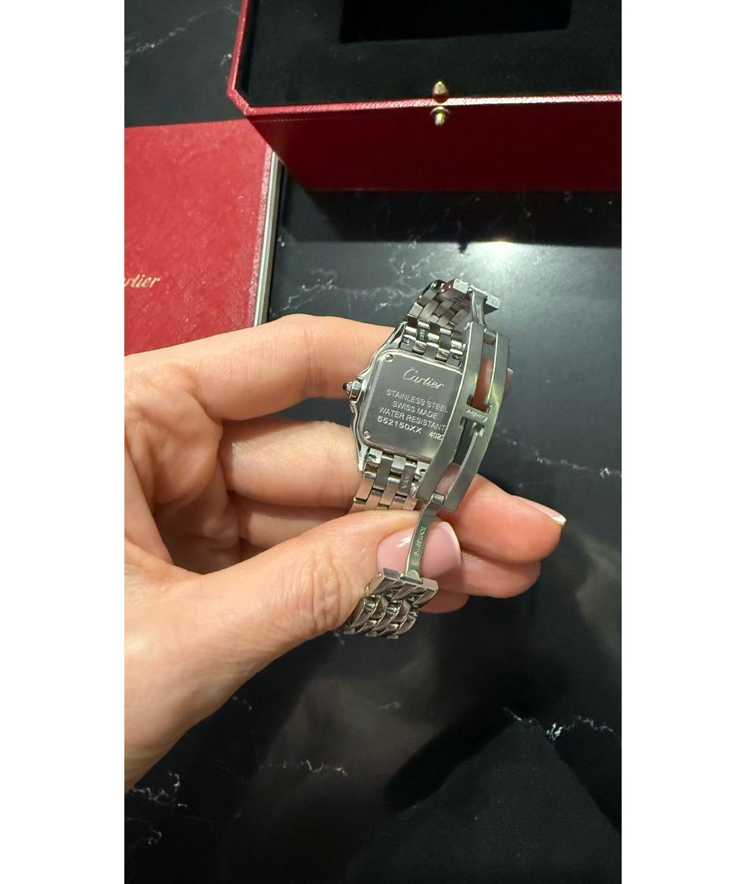 CARTIER Серебряные часы, фото 2