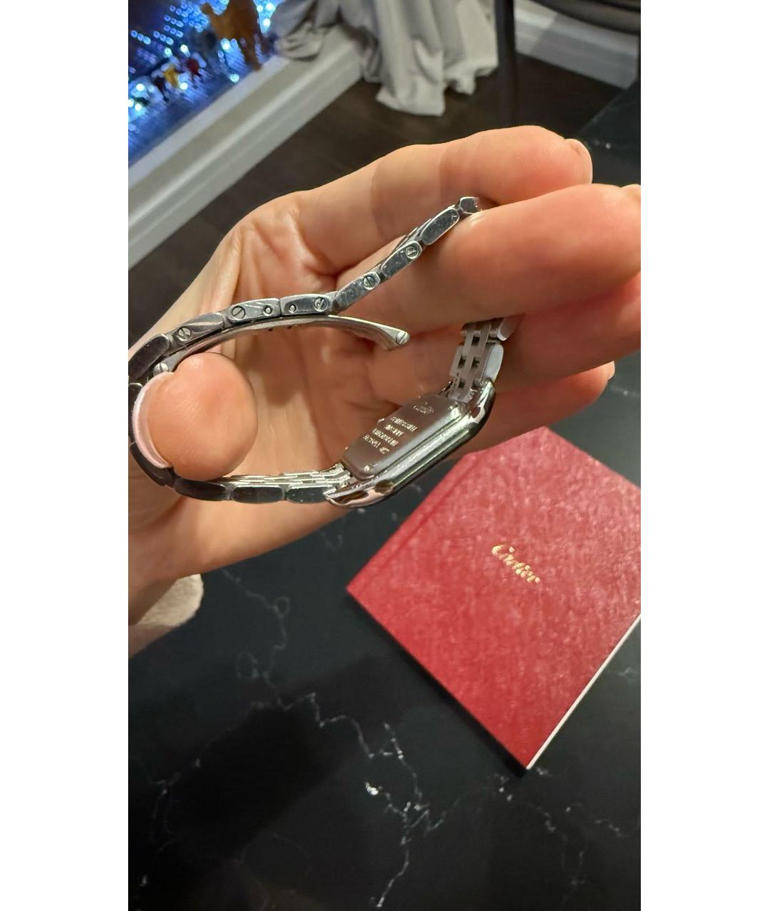 CARTIER Серебряные часы, фото 7