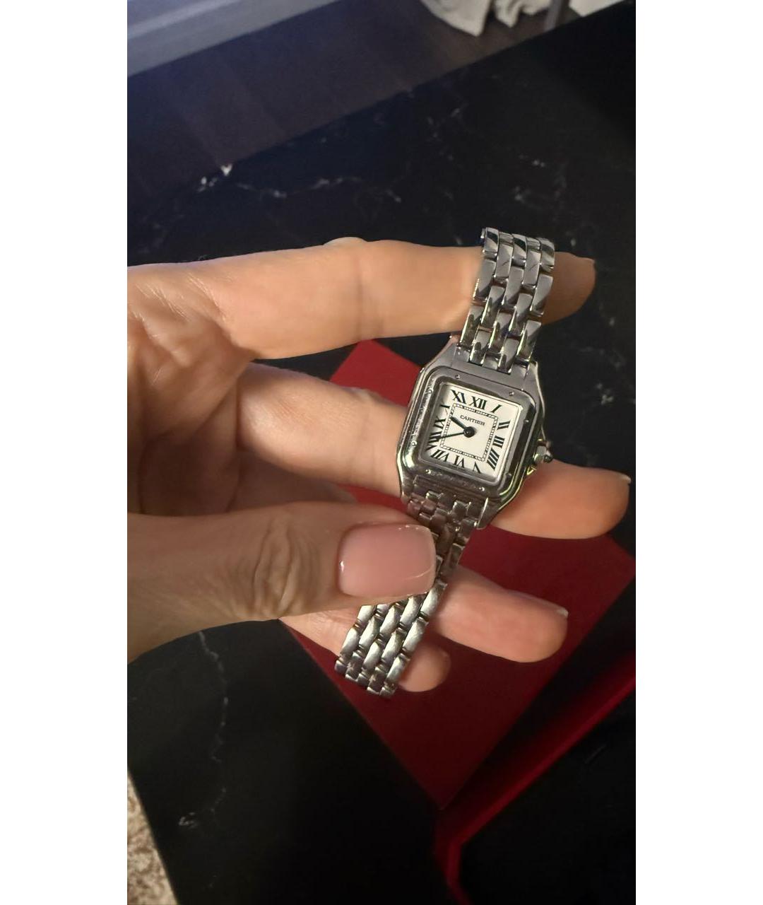 CARTIER Серебряные часы, фото 3