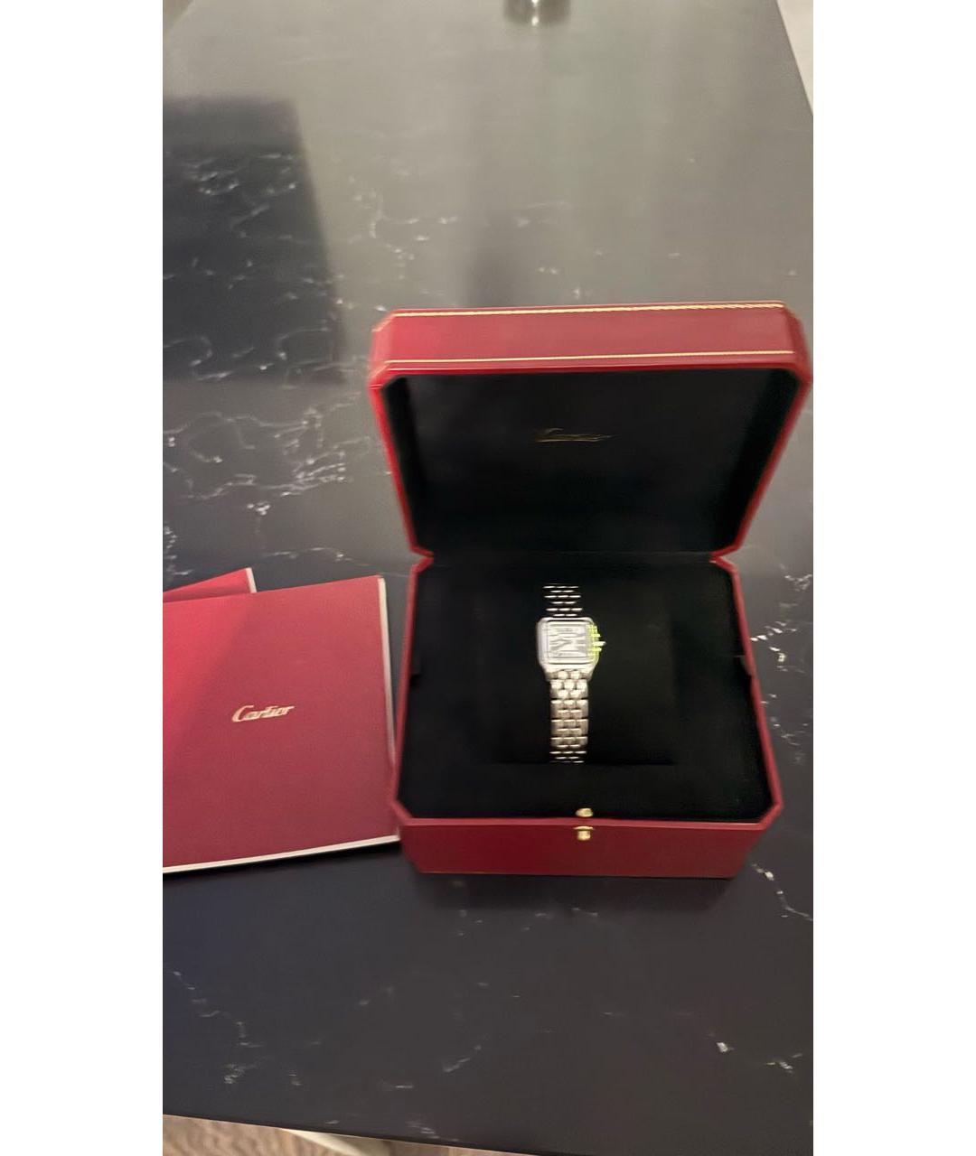 CARTIER Серебряные часы, фото 4