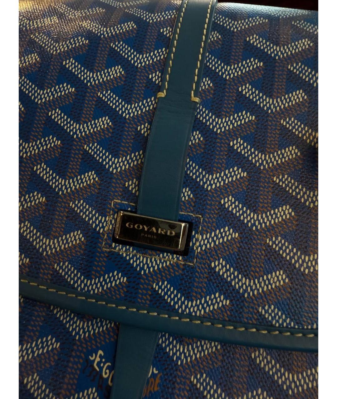 GOYARD Синяя сумка на плечо, фото 4