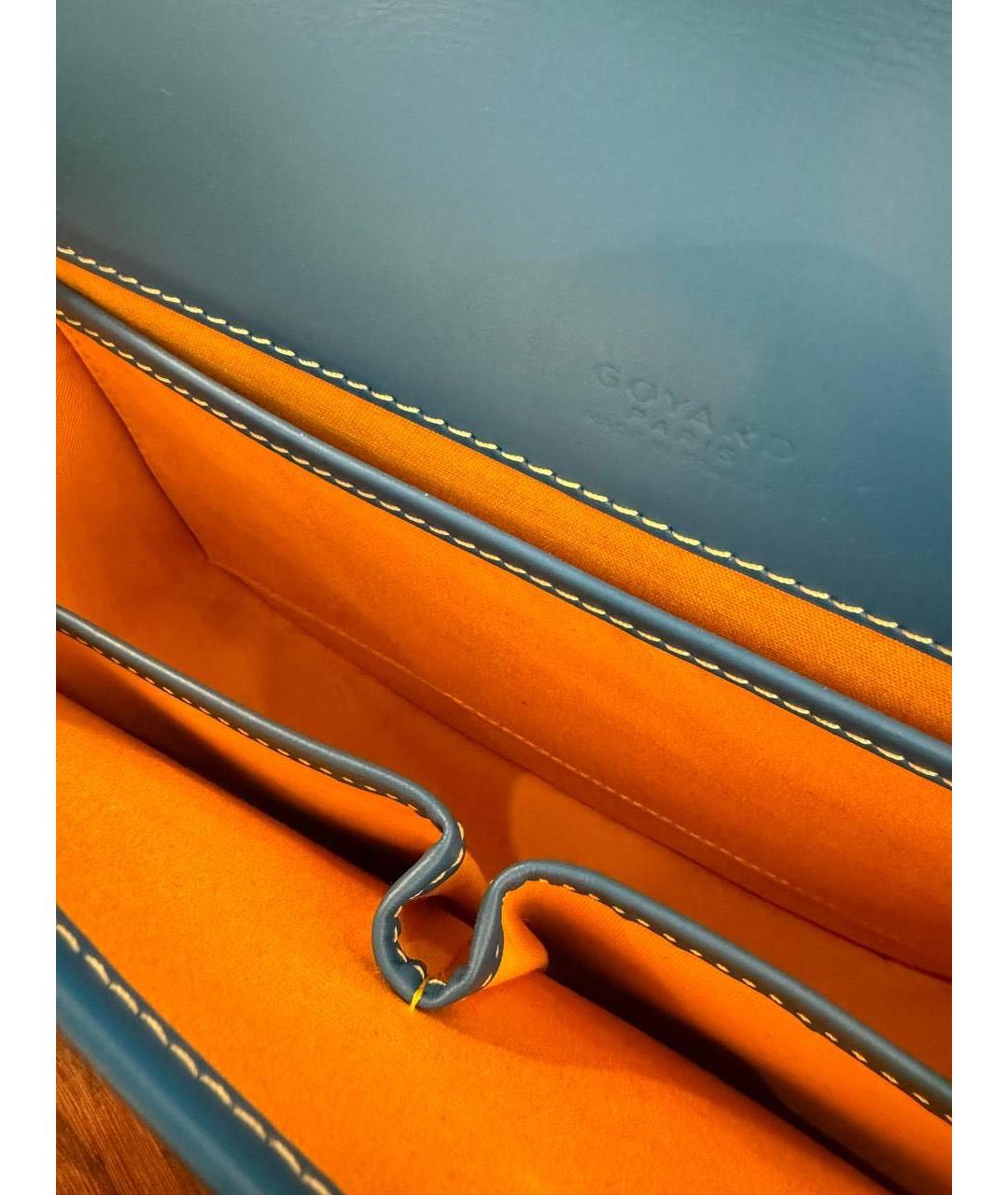 GOYARD Синяя сумка на плечо, фото 6