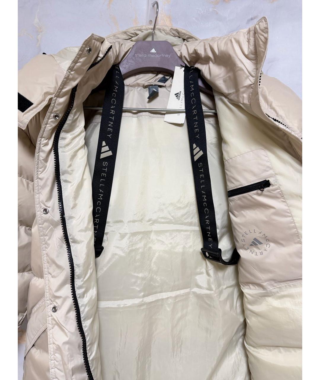 ADIDAS BY STELLA MCCARTNEY Бежевый пуховик, фото 8