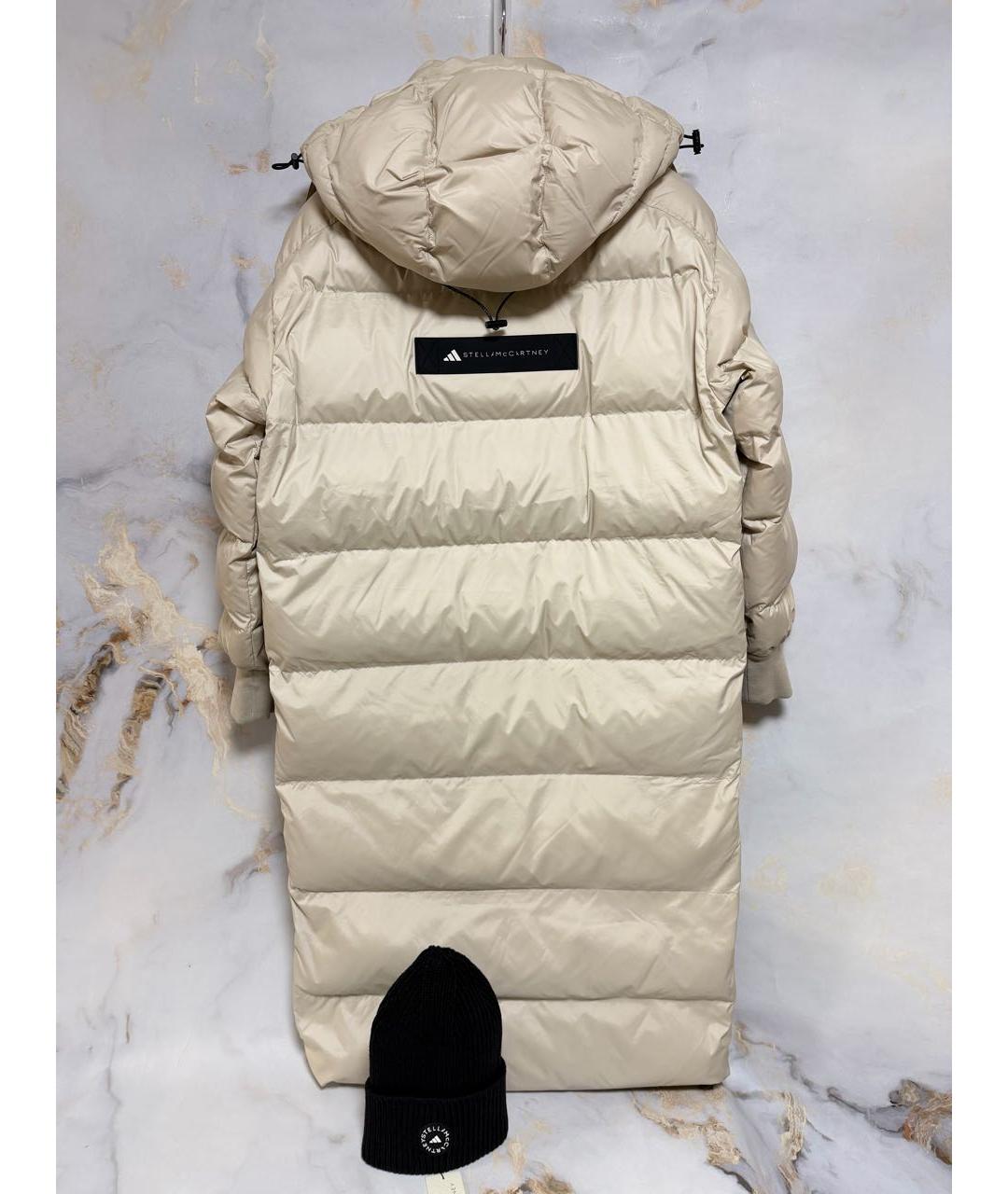ADIDAS BY STELLA MCCARTNEY Бежевый пуховик, фото 3