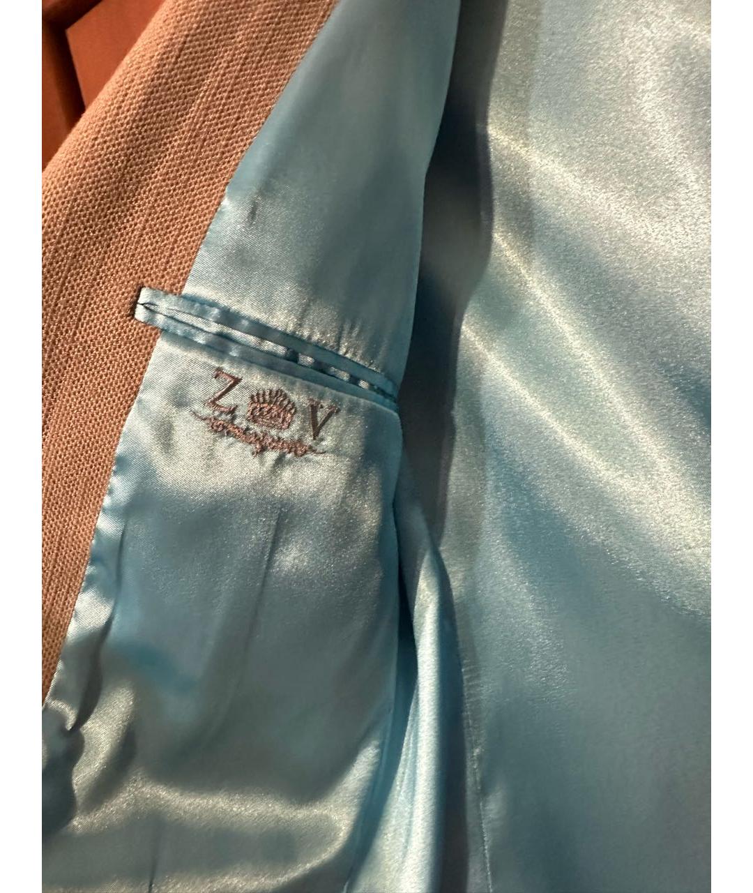 ZADIG & VOLTAIRE Серый хлопковый жакет/пиджак, фото 3