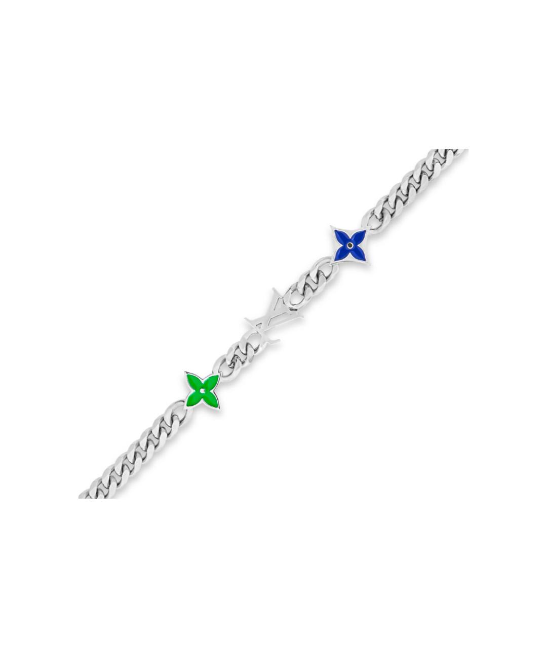 LOUIS VUITTON Серебрянный латунный браслет, фото 3