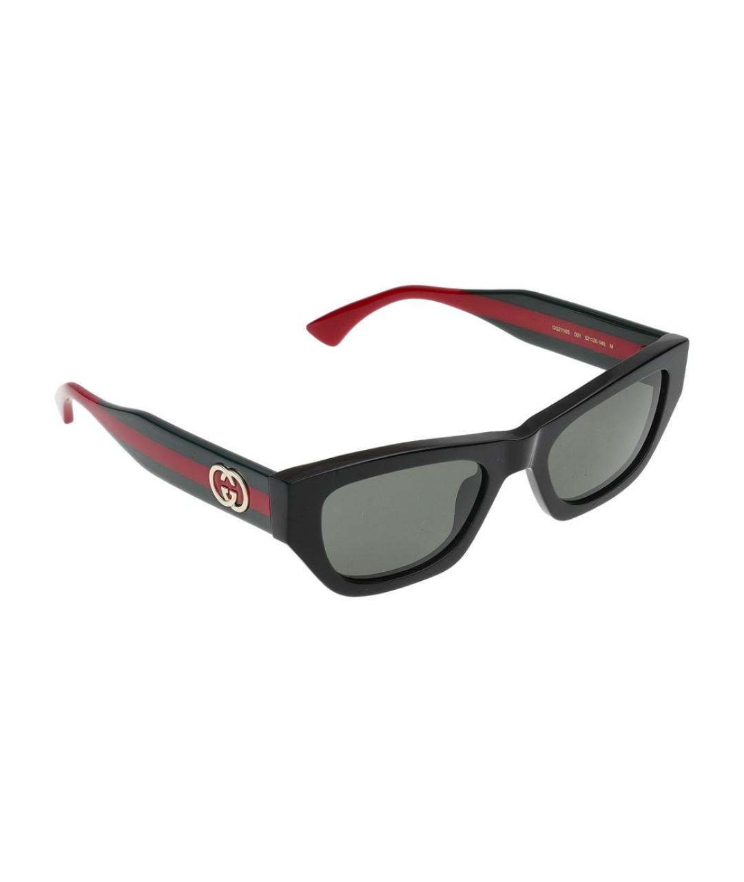 GUCCI Черные солнцезащитные очки, фото 4