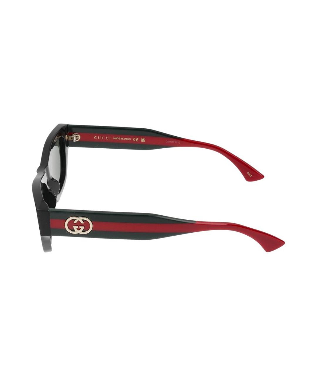 GUCCI Черные солнцезащитные очки, фото 3